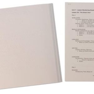 Building on Patterns First Grade Unit 7 Lesson Monitoring Sheets