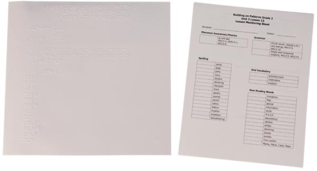 8-78473-U3-BOP-GR2-Lesson-Monitoring-Sheets Building on Patterns First Grade Unit 3 Monitoring Sheets