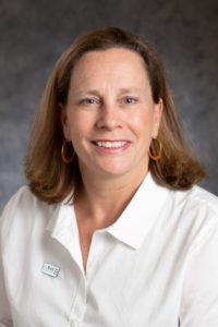 portrait of Janet Hardy smiling