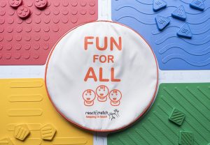 An assembled Reach and Match kit with the