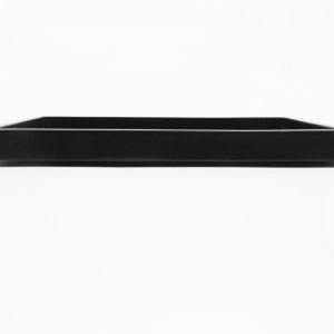 Work Play Tray Small Black Side View