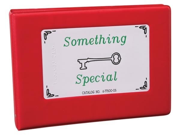 Something Special 3-ring bound storybook