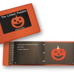 The Littlest Pumpkin three ring bound book