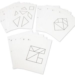 Tactile Tangrams Solution cards