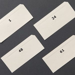 Math Drill Cards: Number/Math Signs UEB