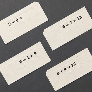 Math Drill Cards: Addition Facts UEB