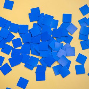 Hundred Boards and Manipulatives: Bag of Blue Squares