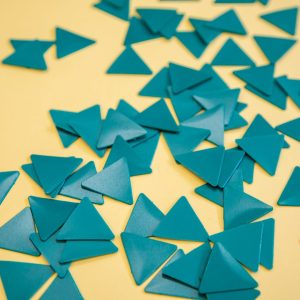 Hundred Boards and Manipulatives: Bag of Green Triangles