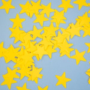Hundred Boards and Manipulatives: Bag of Yellow Stars