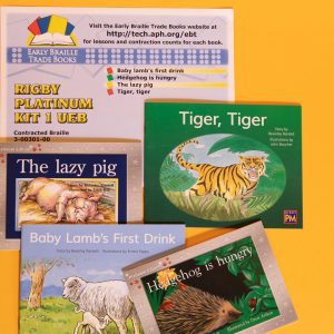 Early Braille Trade Books: Rigby PM Platinum Edition Kit 1, UEB Contracted