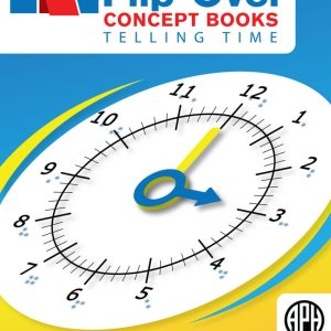Flip-Over Concept Books - Telling Time: NEMETH