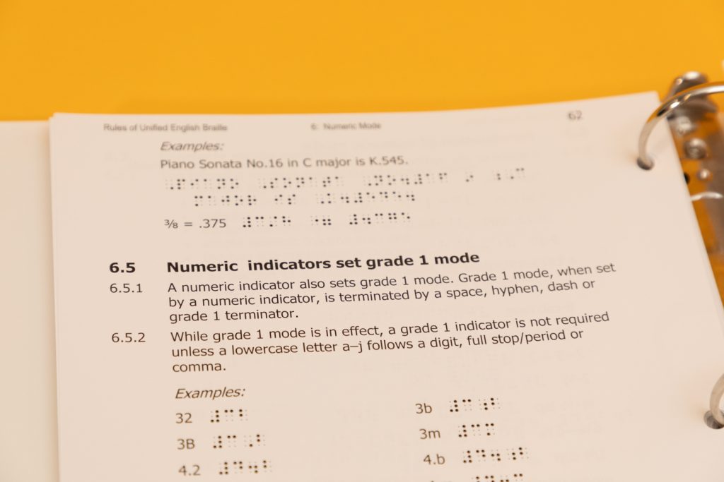 Rules of Unified English Braille and Guidelines for Technical Material ...