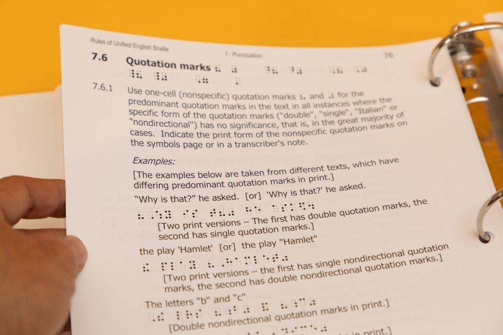 Rules of Unified English Braille and Guidelines for Technical Material ...