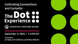 Cultivating Connections and Curiosity Webinar graphic