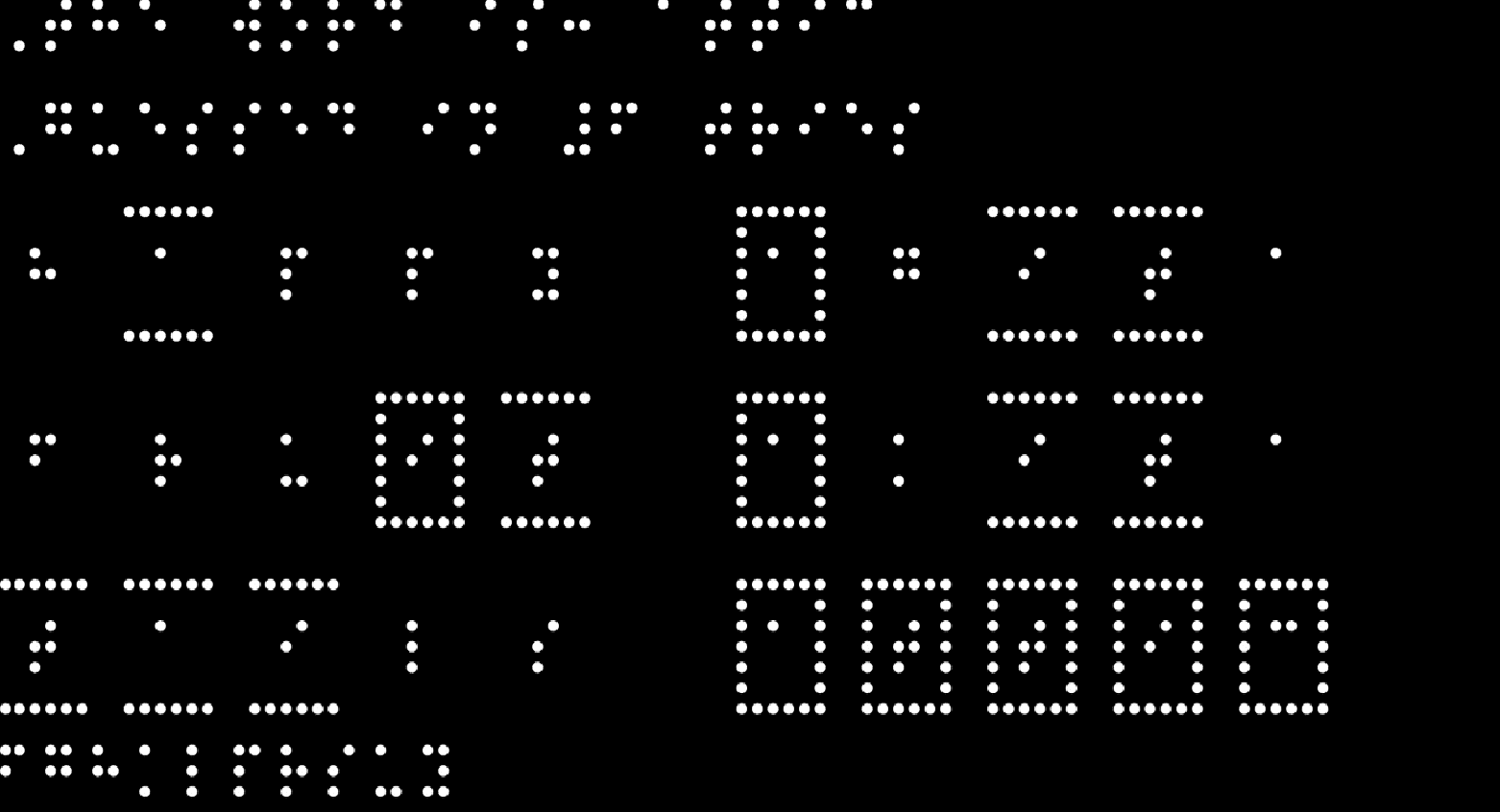 An example of a Wordstock screen where the user is trying to guess a five letter word.