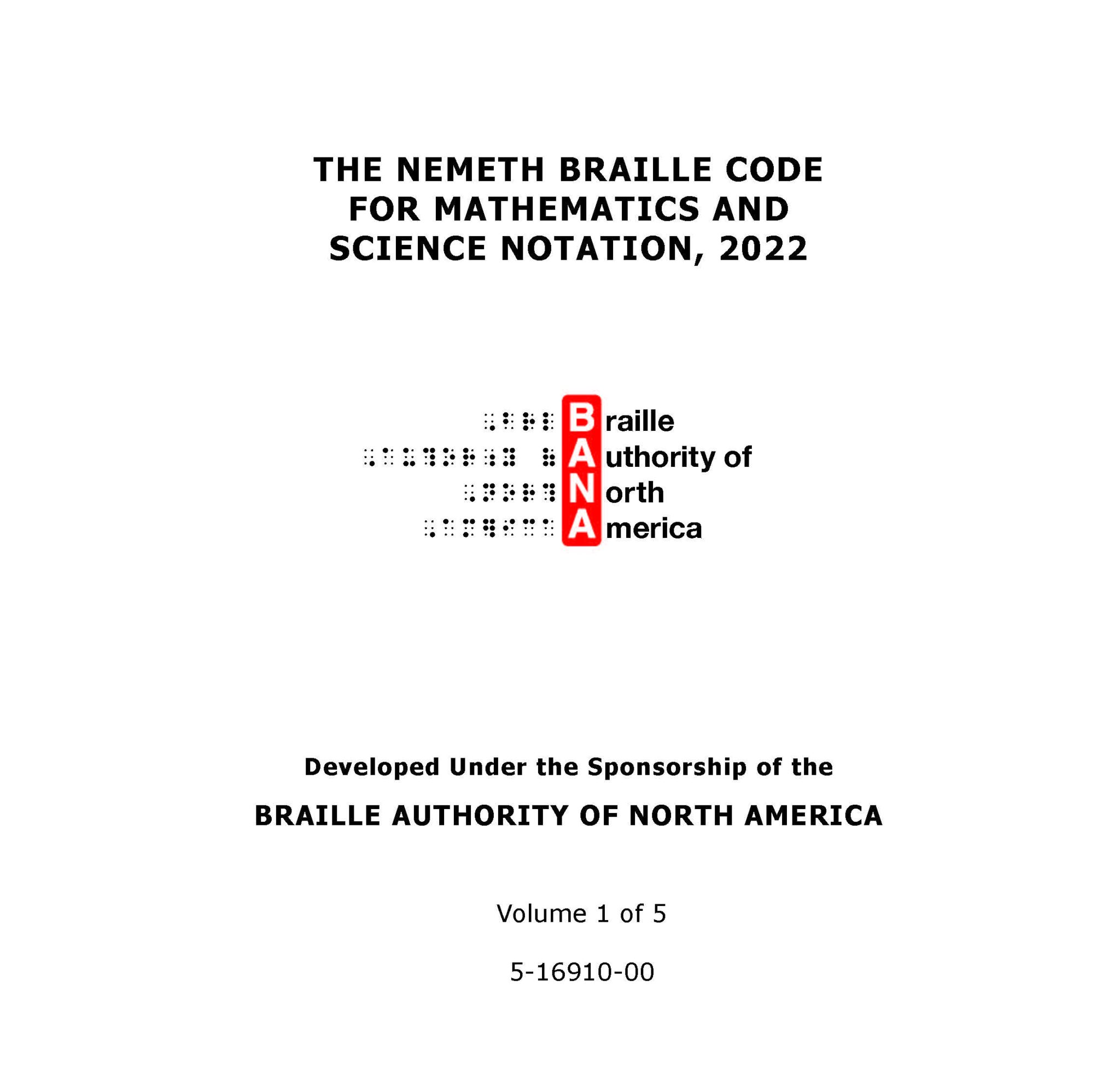 The Nemeth Braille Code for Mathematics and Science Notation 2022 ...